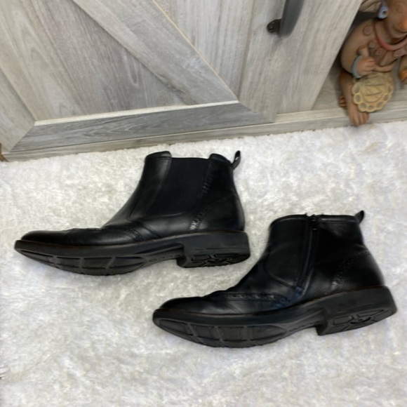 ECCO Chukka Boot Black Cow Leather EU 45 US 11-11.5 - Picture 12 of 15